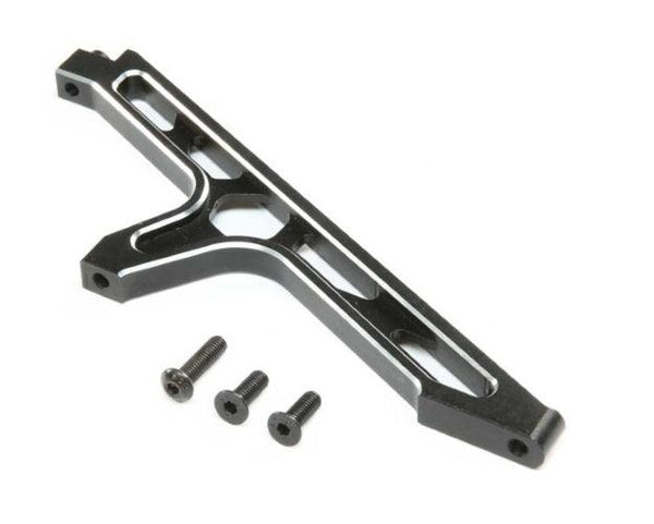 Losi Racing LOS351016 Chassis Brace Front Aluminum Black Desert Buggy XL-E 2.0