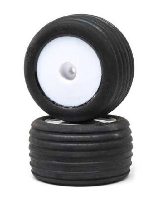 Losi LOS41014 Directional Tires Front Mounted White (2) Mini-T 2.0