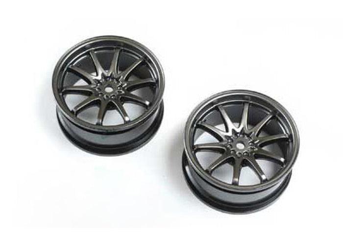 Losi LOS43035 Wheel FRONT Volk Racing CE28N 54x26mm Gun Metal (2)