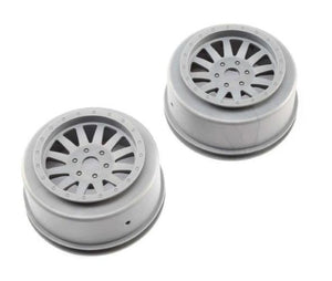 Losi Racing LOS45020 Wheels Silver (2) 1/6 Super Baja Rey