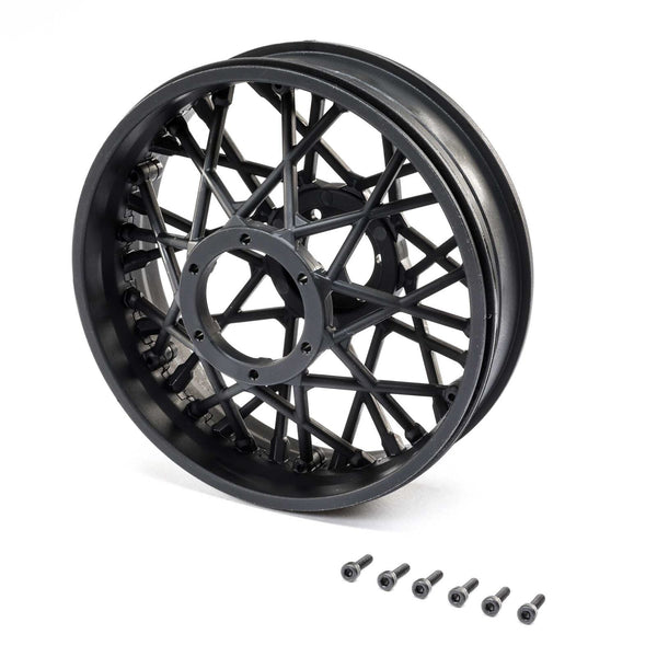 Losi los46001 Rear Wheel Set Black Promoto-MX