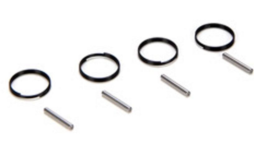 Losi LOSA3199 CV Pin Retainer Clip & 11mm Pins HD CCR Night Crawler