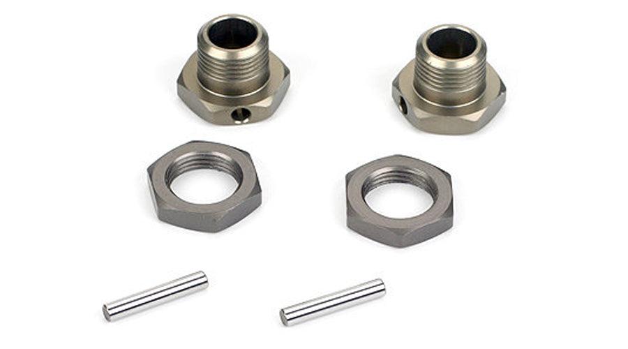 Losi LOSA3530 Wheel Hexes (Pair) Hard Anodized 8ight B 8ight T 8ight-E 4wd