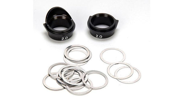 Losi LOSA4454 Rear Gearbox Bearing Inserts, Aluminum 8B / 8T