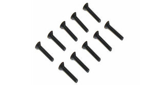 Losi LOSA6233 4-40 x 5/8 Inches FH Screws (10): XXX-SCT XXL-2