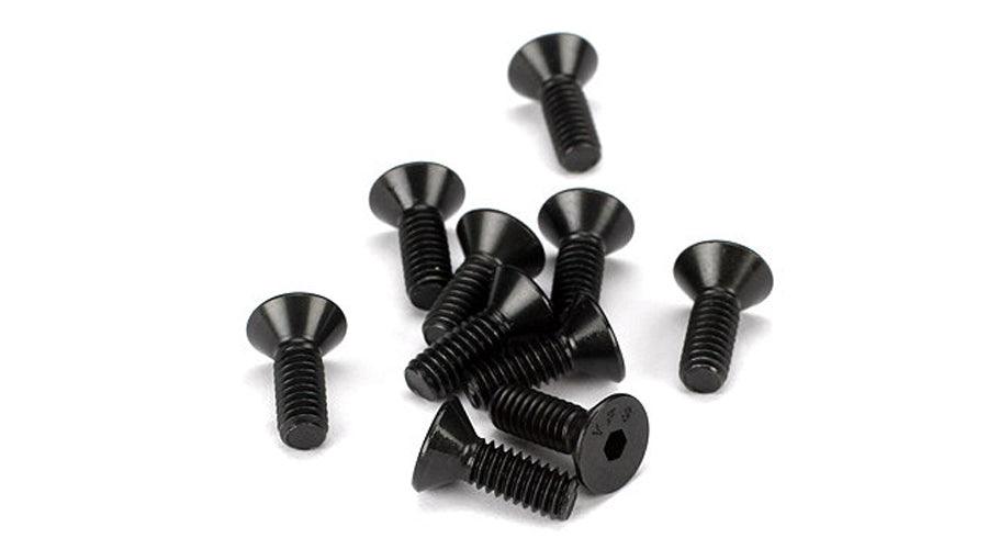 Losi LOSA6262 8-32x1/2” Flat Head Screws (10) 8ight E 4wd