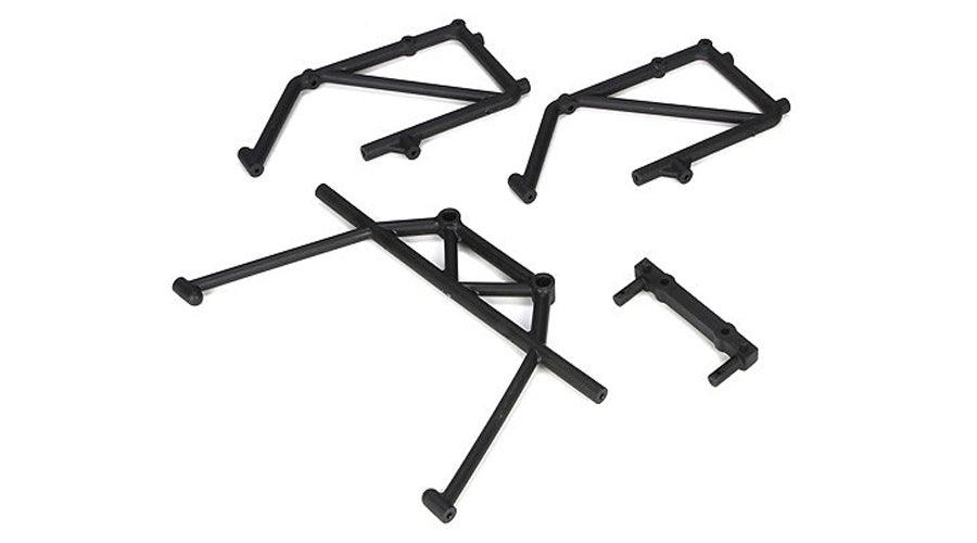 Losi LOSB2580 Rear Cage Mount & Fender Brace Set (4): 5IVE-T