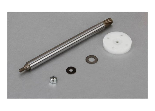 LOSI LOSB2872 Nutted Shock Shaft & Piston Kit Rear 5IVE-T MINI WRC