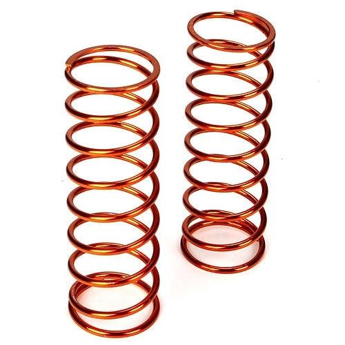 Losi LOSB2973 Rear Springs 10.7lb. Rate / Orange(2) / 5IVE-T