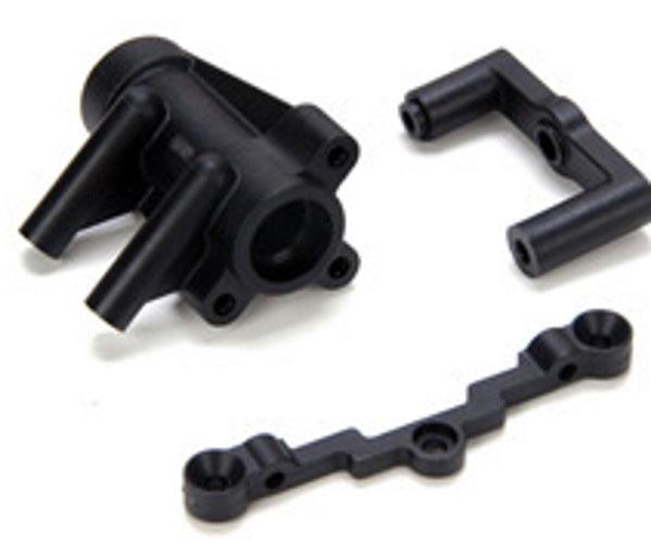 Losi LOSB3012 Center Transmission Case and Supports Night Crawler