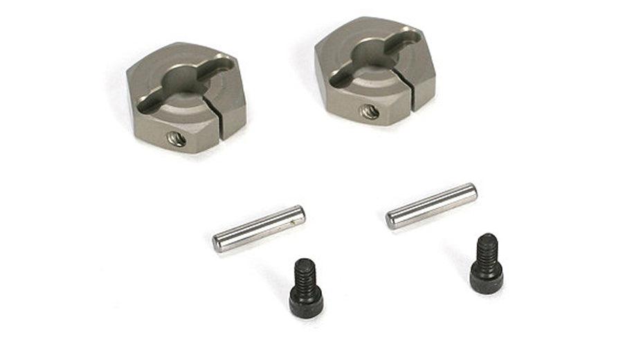 Losi LOSB3493 Aluminum Clamping Wheel Hex (2) TEN SCTE