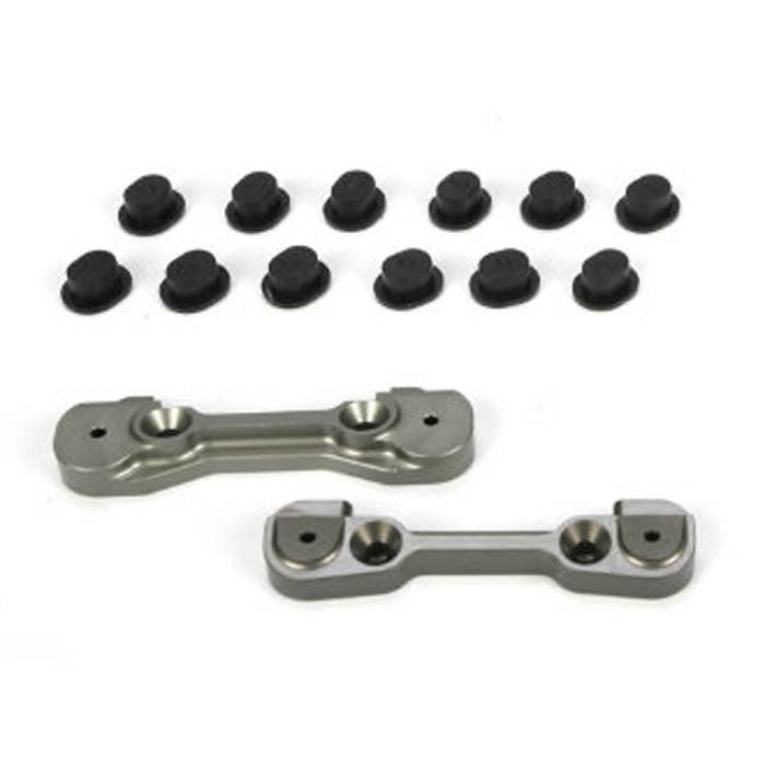 Losi LOSB4112 Adjustable Front Hinge Pin Holder Set TEN-T 810 TEN-SCTE