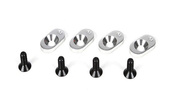Losi LOSB5801 Engine Mount Inserts & Screws, 19T (4): 5IVE-T