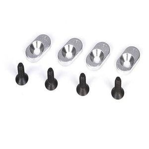 Losi LOSB5802 Engine Mount Inserts & Screws / 20T (4) / 5IVE-T