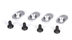 Losi LOSB5803 Engine Mount Inserts & Screws 18.5/58 (4) 5ive-T Mini Wrc