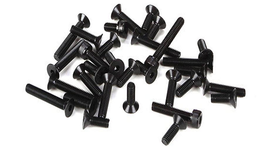 Losi LOSB6465 4mm FH & Cap Screw Asst. (32): 5IVE-T