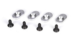 Losi LOSB5804 Engine Mount Inserts & Screws 19.5/58 (4) 5ive-T Mini Wrc