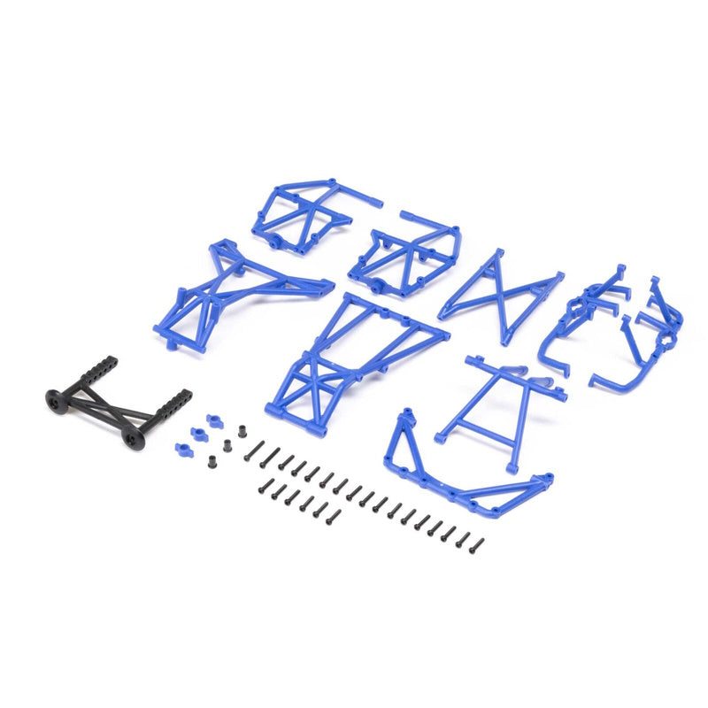 Losi LOS211050 Cage Set Complete Blue Mini LMT