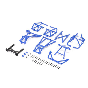 Losi LOS211050 Cage Set Complete Blue Mini LMT