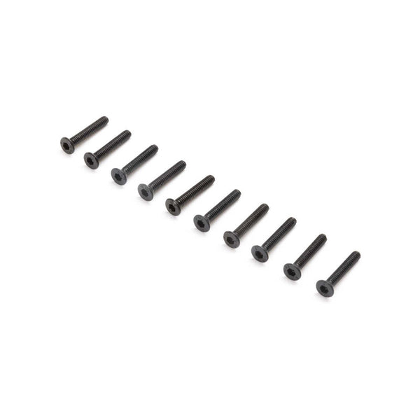 Losi - LOS215003 Flat Head Screws, M2x12mm (10)