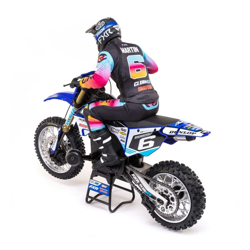 LOSI LOS06000T2 1/4 Promoto-MX Motorcycle RTR, Club MX Blue