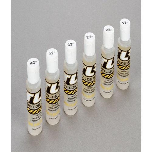 Losi TLR74019 TLR Shock Oil 6Pk 17.5, 22.5, 27.5, 32.5, 37.5, 42.5 2oz SCTe