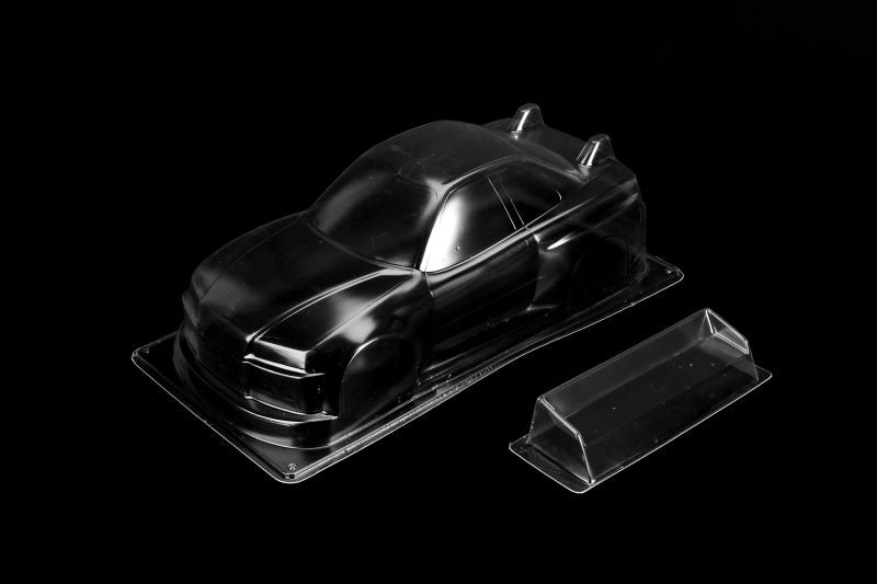 Louise R/C R34 M Clear Body (210mm), for M-Chassis
