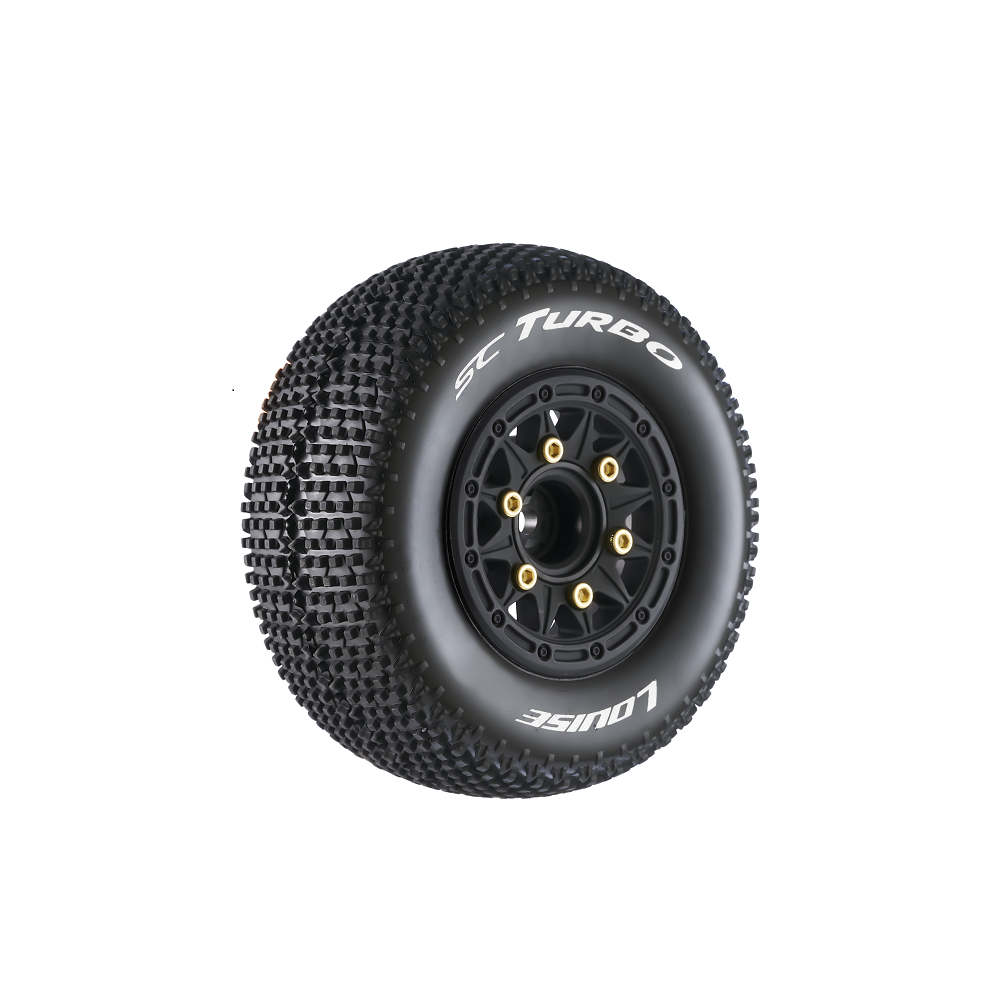 Louise R/C SC-Turbo 1/10 Short Course Tires, Soft, 12, 14 & 17mm