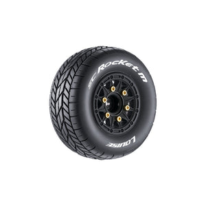 Louise R/C SC-Rocket M Oval Track 1/10 Short Course Tires, Super