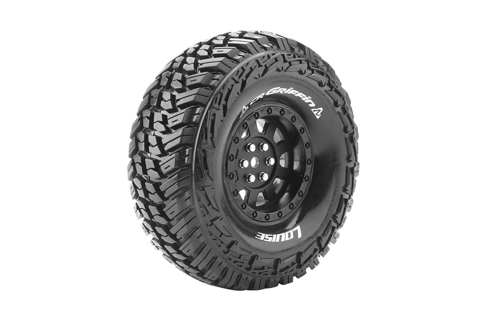CR-Griffin 1/10 1.9" Crawler Tires, 12mm Hex, Super Soft,