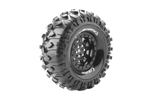Louise R/C CR-Rowdy 1/10 1.9" Crawler Tires, 12mm Hex, Super Soft,
