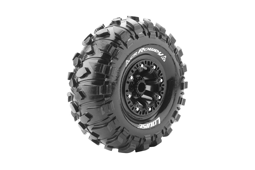 Louise R/C CR-Rowdy 1/10 2.2" Crawler Tires, 12mm Hex, Super Soft,