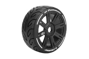 Louise R/C MFT GT-Tarmac 1/8 GT Tires, 17mm Hex, Soft, Mounted on