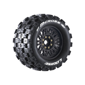 MFT ST-Mcross Sport 1/8 Stadium Truck Tires, 0" & 1/2"