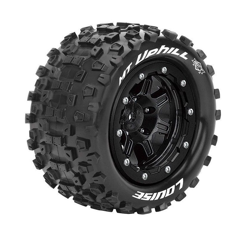 Louise R/C MFT MT-Uphill 1/10 Monster Truck Tires, 1/2" Offset, 17mm