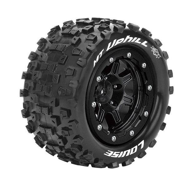 Louise R/C MFT MT-Uphill 1/10 Monster Truck Tires, 1/2" Offset, 17mm