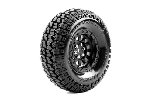 Louise R/C CR-Griffin 1/10 1.9" Crawler Class 1 Tires, 12mm Hex on