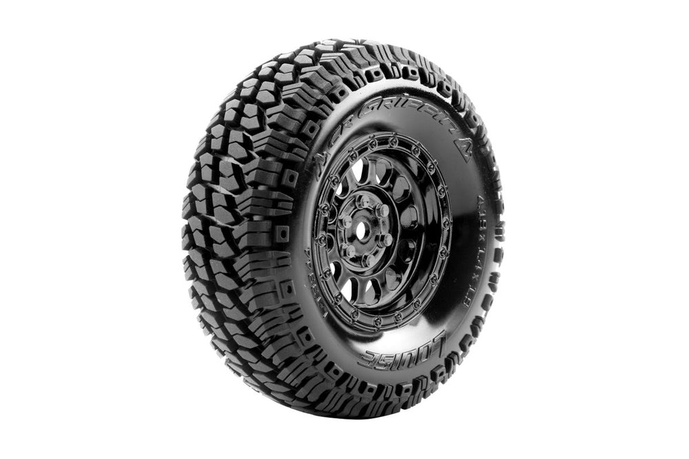 Louise R/C CR-Griffin 1/10 1.9" Crawler Class 1 Tires, 12mm Hex on
