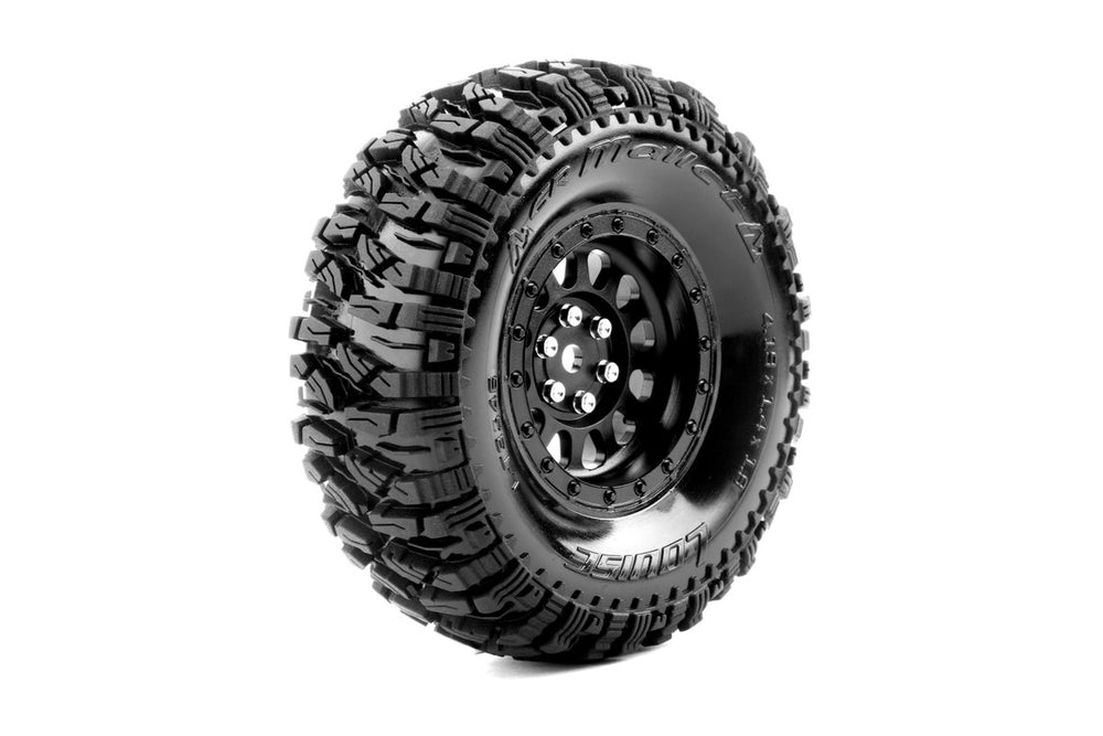 Louise R/C CR-Mallet 1/10 1.9" Crawler Class 1 Tires, 12mm Hex on