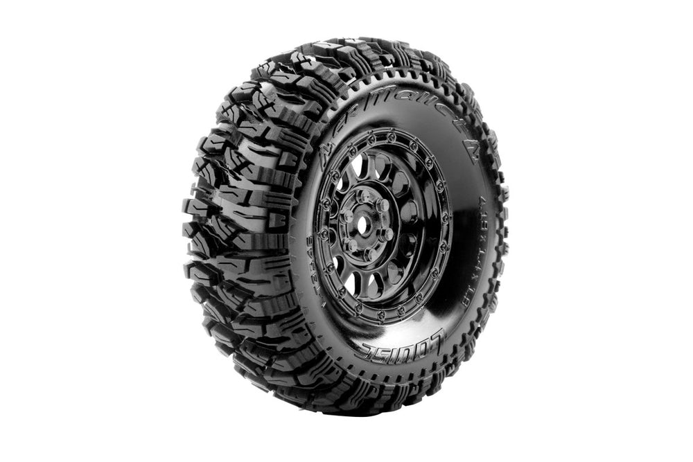 Louise R/C CR-Mallet 1/10 1.9" Crawler Class 1 Tires, 12mm Hex on