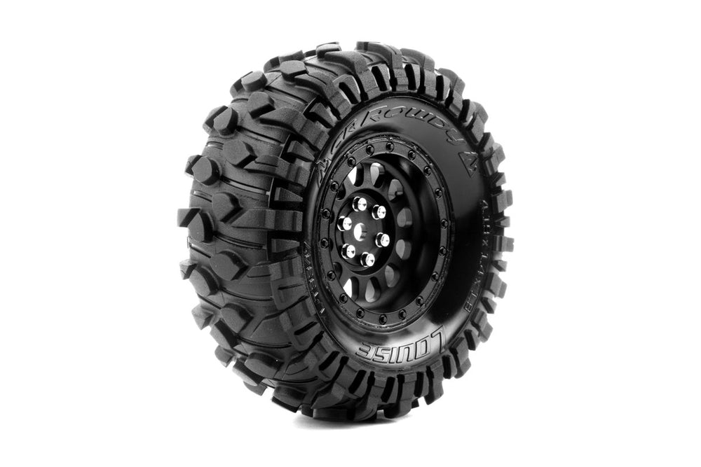 Louise R/C CR-Rowdy 1/10 1.9" Crawler Class 1 Tires, 12mm Hex on