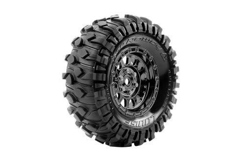 Louise R/C CR-Rowdy 1/10 1.9" Crawler Class 1 Tires, 12mm Hex on