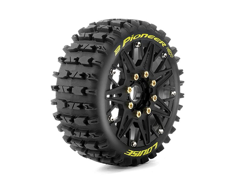 Louise R/C MFT B-Pioneer Soft 1/8 Buggy, 17mm Hex, 0" & 1/2" Offset,