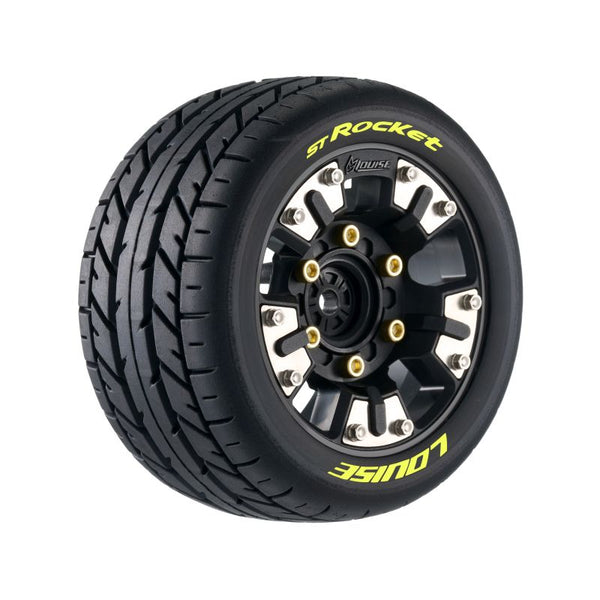 Louise R/C ST-Rocket Soft Mounted Tires, 0" & 1/2" Offset, Removable