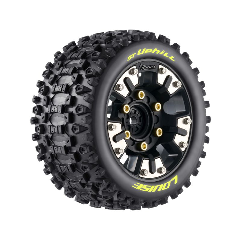 Louise R/C ST-Uphill Soft Mounted Tires, 0" & 1/2" Offset, Removable