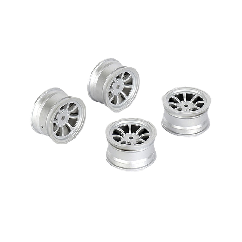 8 Spoke Wheel +1mm (Silver), for LMX