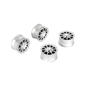 10 Spoke Wheel +1mm (Silver), for LMX
