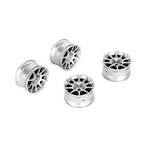 10 Spoke Wheel +4mm (Silver), for LMX