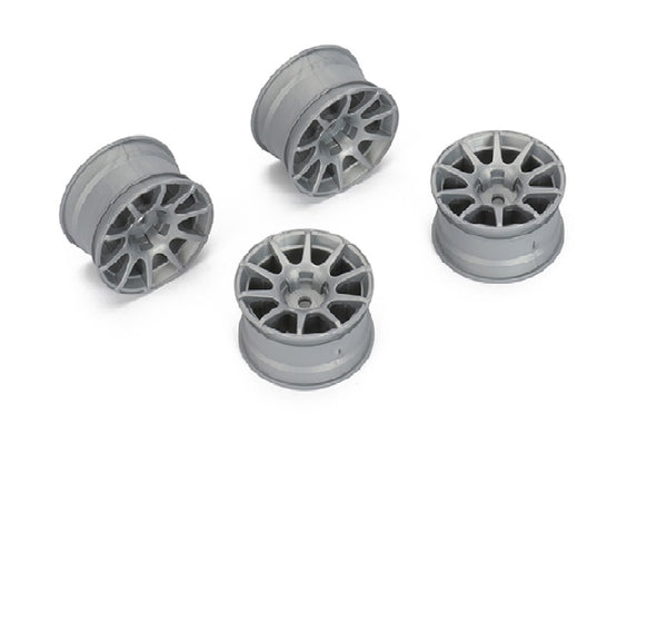 10 Spoke Wheel +4mm (Gray), for LMX
