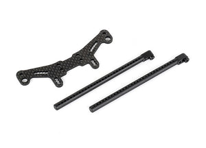 Carbon Rear Shock Tower (for Sedan Body), Fits LMX